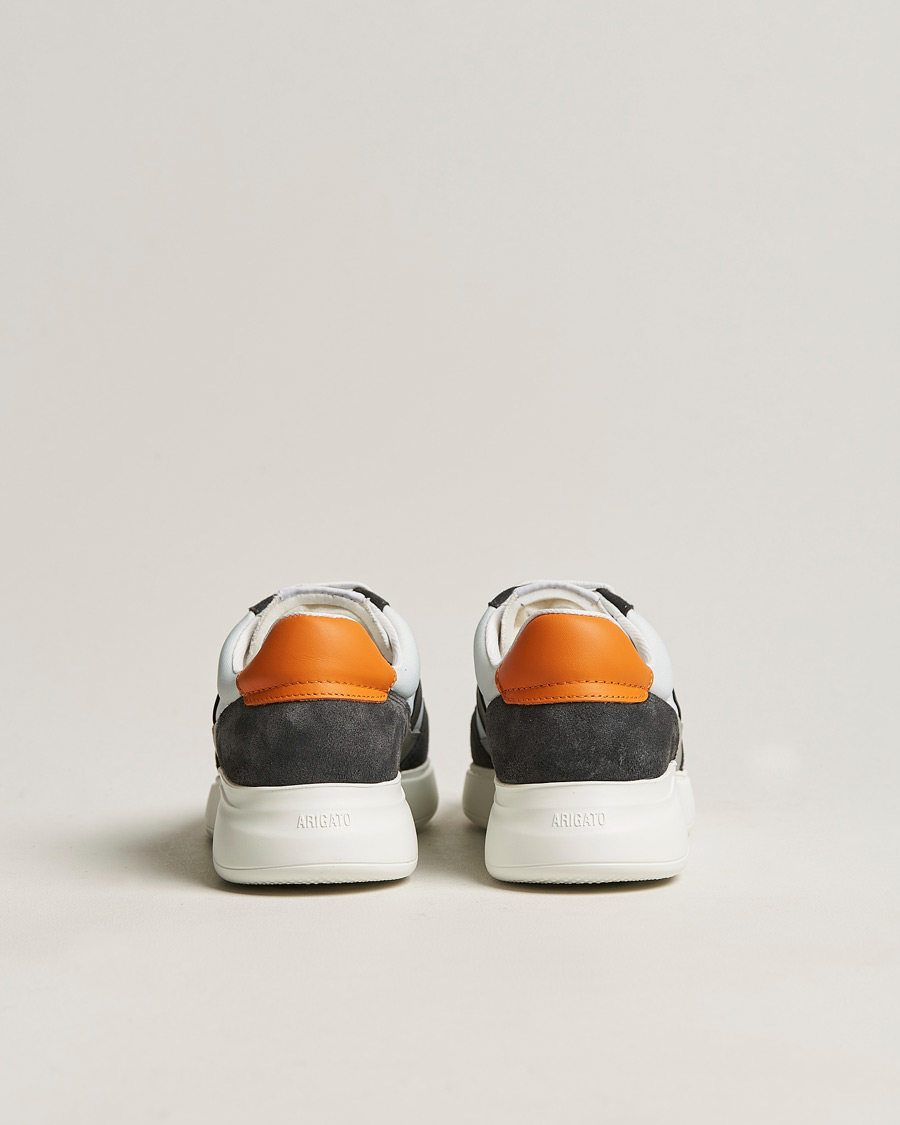Hombres | Axel Arigato Genesis Vintage Runner Sneaker Light Grey/Black/Orange | Axel Arigato | Genesis Vintage Runner Sneaker Light Grey/Black/Orange
