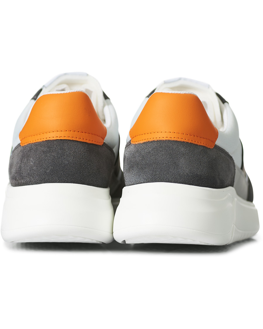 Hombres | Axel Arigato Genesis Vintage Runner Sneaker Light Grey/Black/Orange | Axel Arigato | Genesis Vintage Runner Sneaker Light Grey/Black/Orange