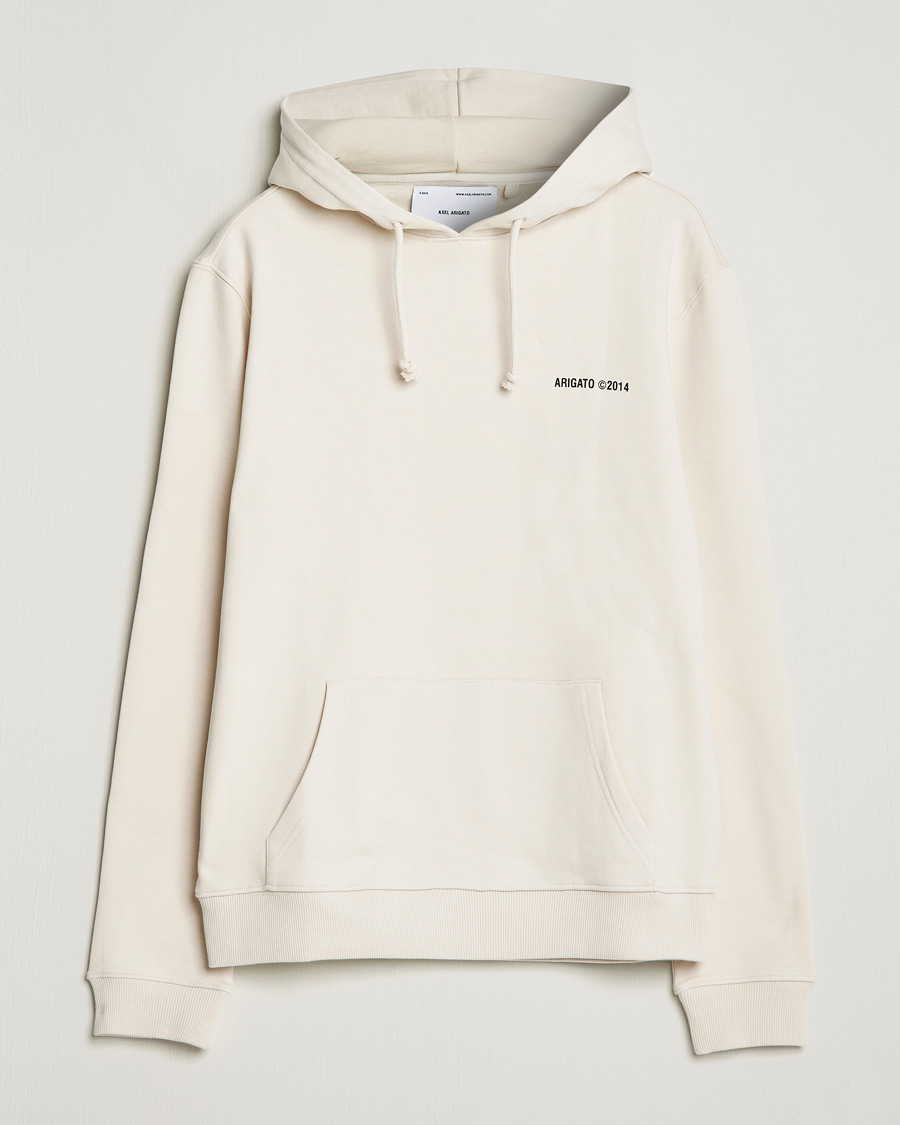Hombres | Jerséis y prendas de punto | Axel Arigato | London Hoodie Pale Beige