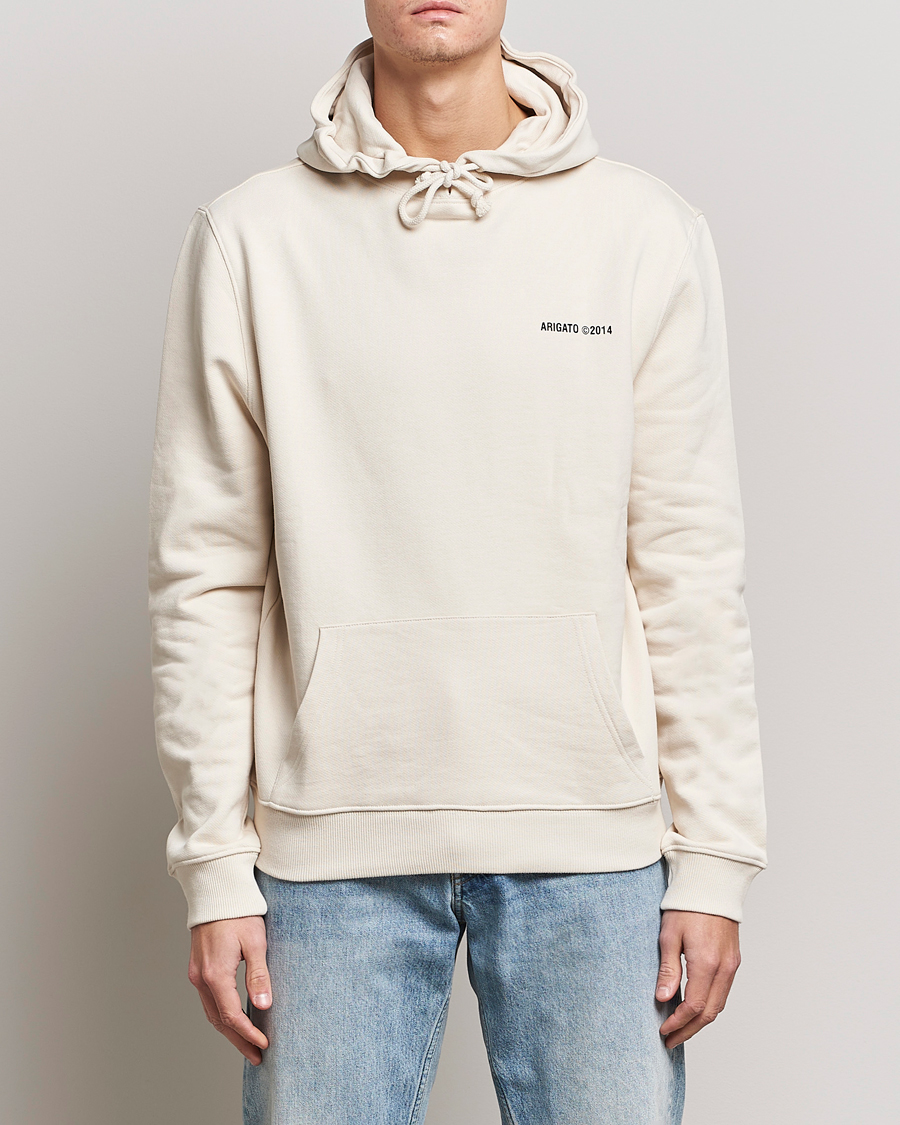 Hombres | Jerséis y prendas de punto | Axel Arigato | London Hoodie Pale Beige