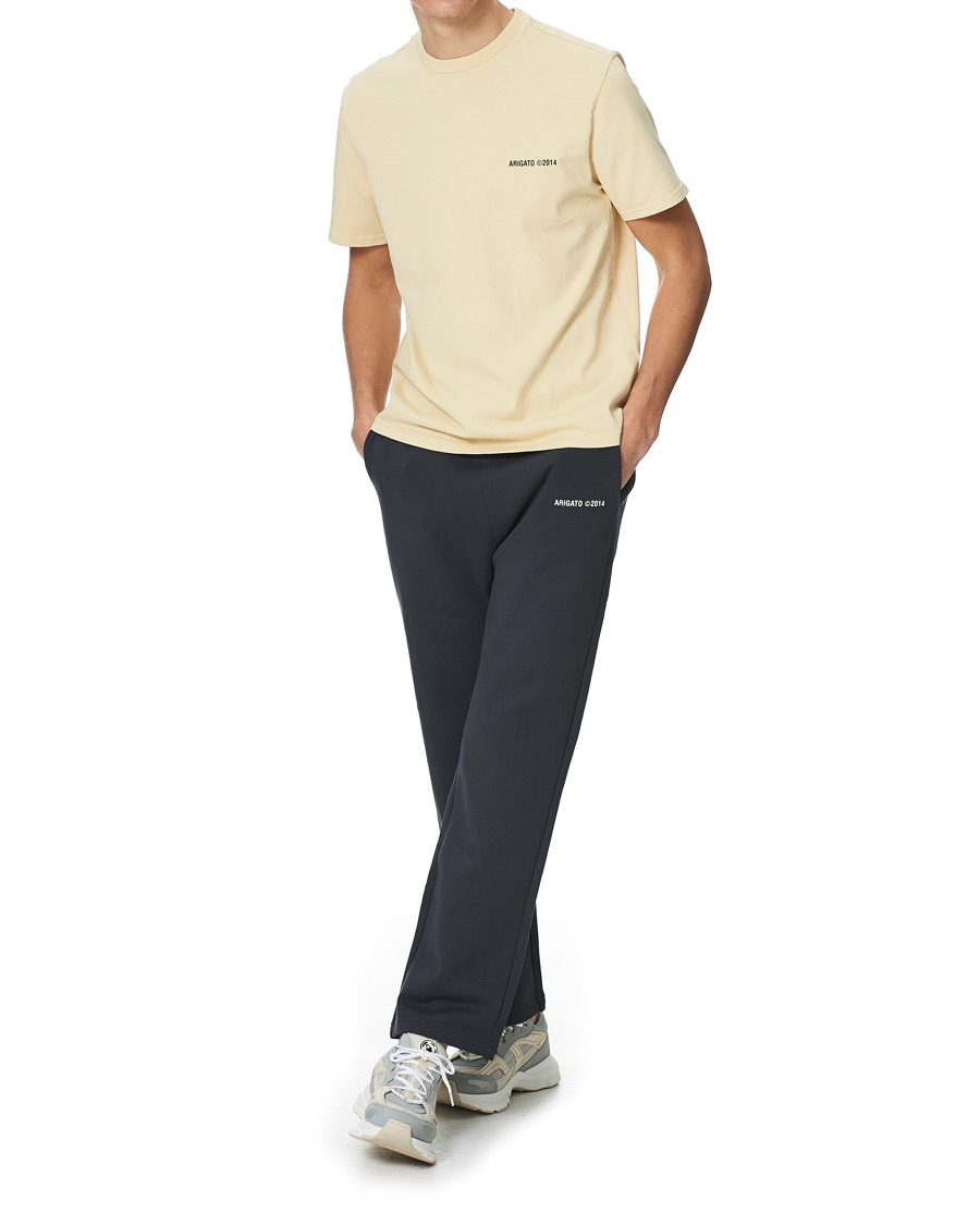 Hombres | Camisetas | Axel Arigato | London Tee Natural Yellow