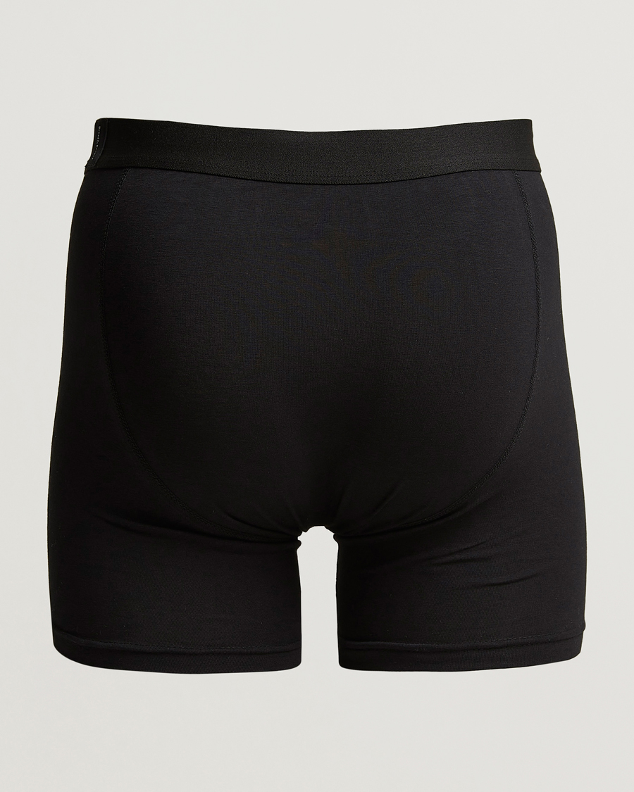 Hombres | Ropa | Bread & Boxers | 3-Pack Long Boxer Brief Black