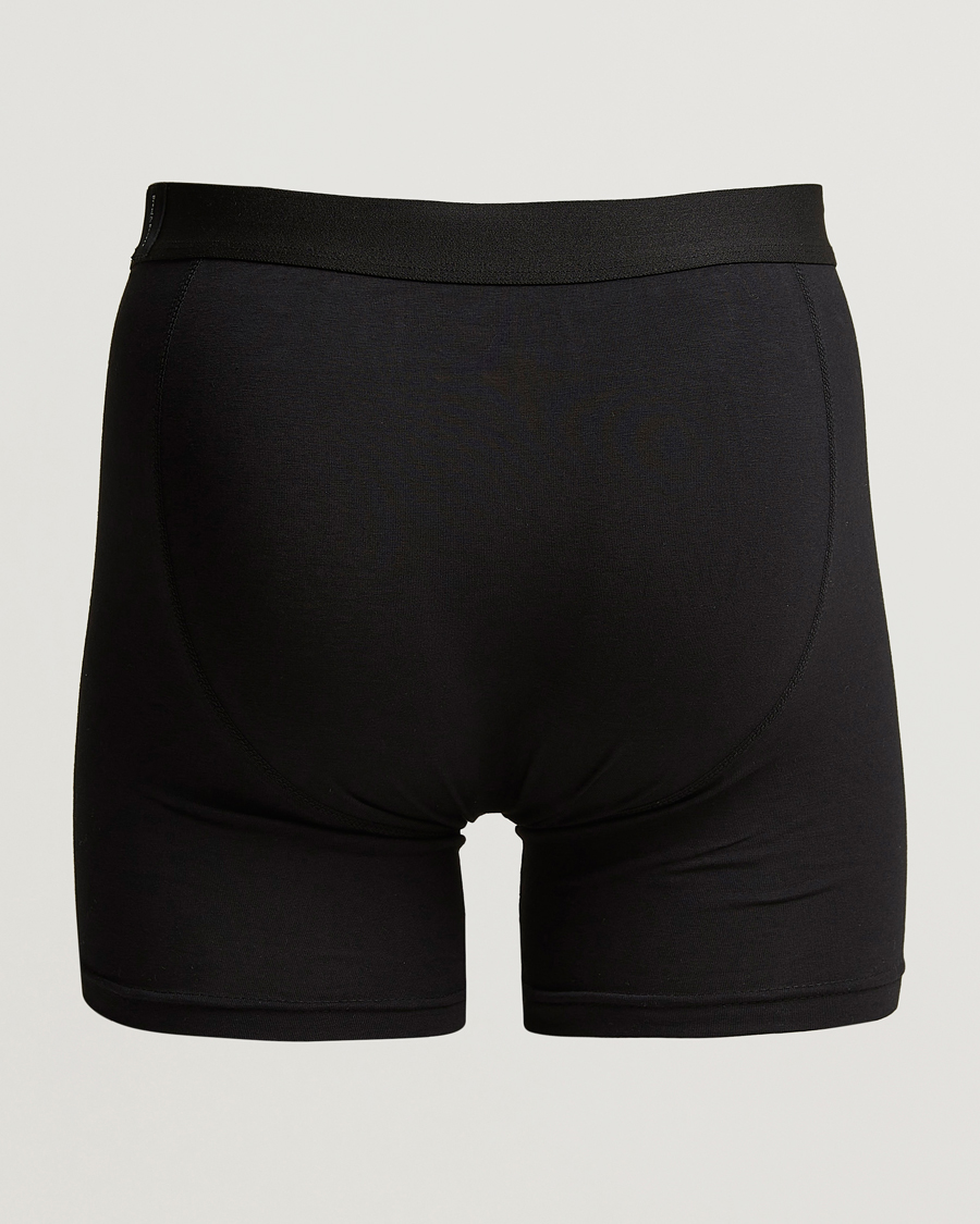 Hombres | Ropa interior y calcetines | Bread & Boxers | 3-Pack Long Boxer Brief Black