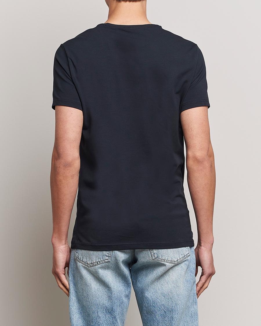 Hombres | Camisetas | Bread & Boxers | 2-Pack Crew Neck Tee Dark Navy