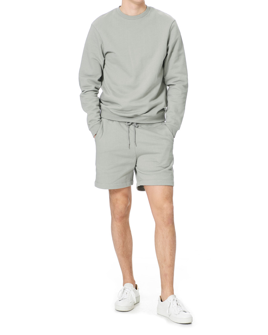 Hombres | Pantalones cortos | Bread & Boxers | Loungewear Sweatshorts Sky Grey