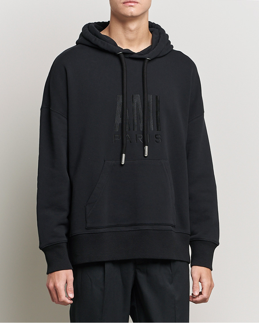 Hombres | Jerséis y prendas de punto | AMI | Oversize Logo Hoodie Hoodie