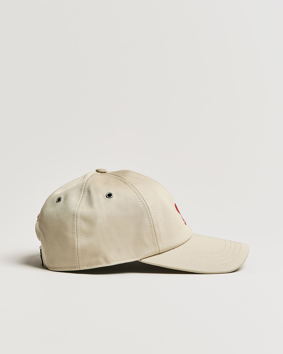 Hombres | AMI Heart Logo Baseball Cap Beige | AMI | Heart Logo Baseball Cap Beige