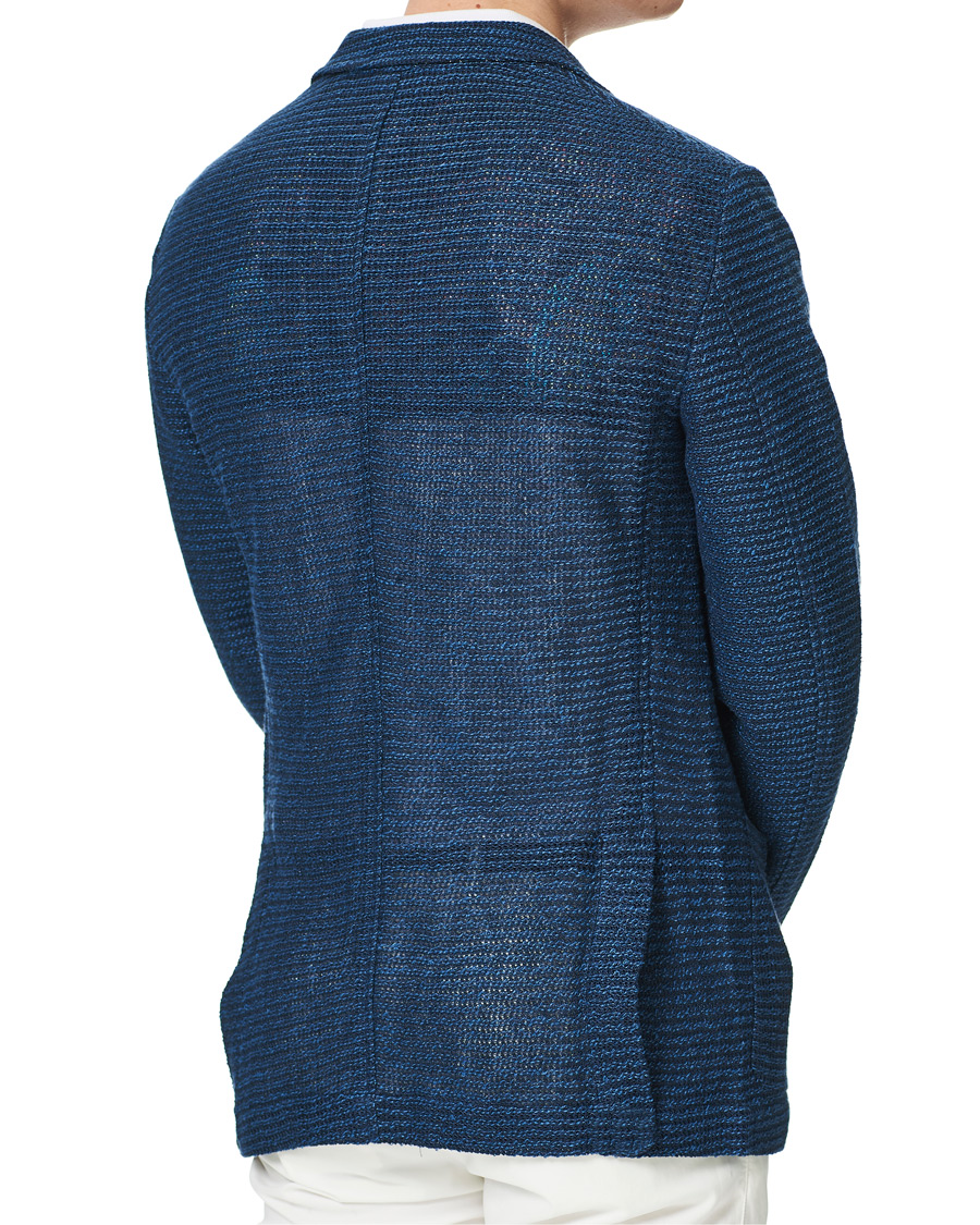 Hombres | Blazers | Etro | Jacquard Jersey Blazer Navy