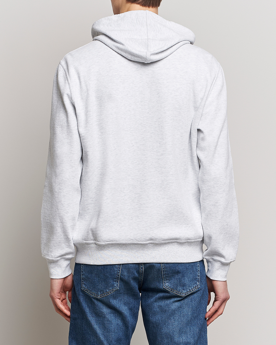 Hombres | Jerséis y prendas de punto | Brunello Cucinelli | Soft Cotton Zip Hoodie Pearl Grey