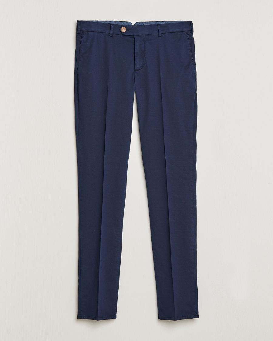 Hombres | Pantalones | Brunello Cucinelli | Slim Fit Chinos Navy