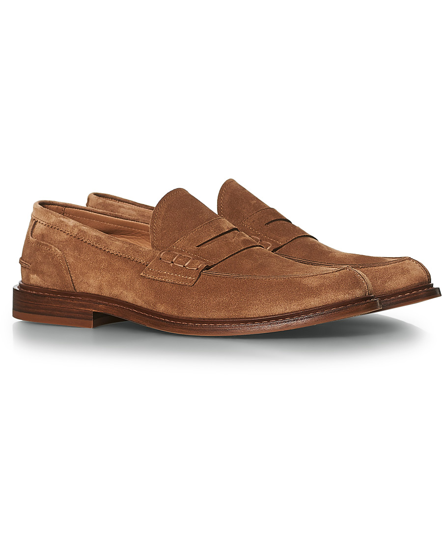 Hombres | Brunello Cucinelli Penny Loafer Brown Suede | Brunello Cucinelli | Penny Loafer Brown Suede