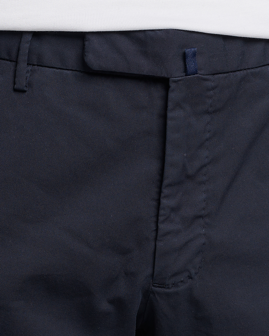 Hombres | Pantalones | Incotex | Slim Fit Comfort Chinos Navy