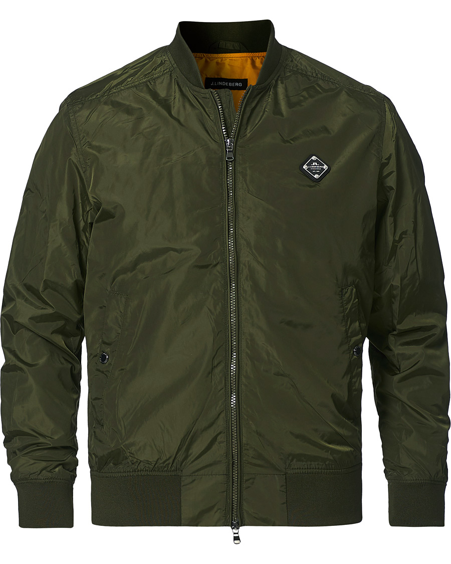 Hombres | Abrigos y chaquetas | J.Lindeberg | Thom Bomber Jacket Deep Depths