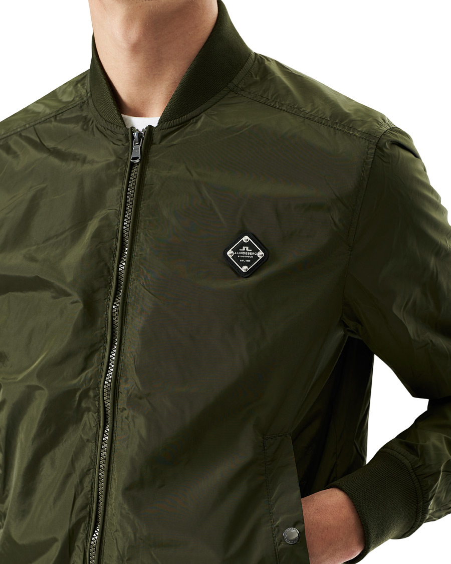 Hombres | Abrigos y chaquetas | J.Lindeberg | Thom Bomber Jacket Deep Depths