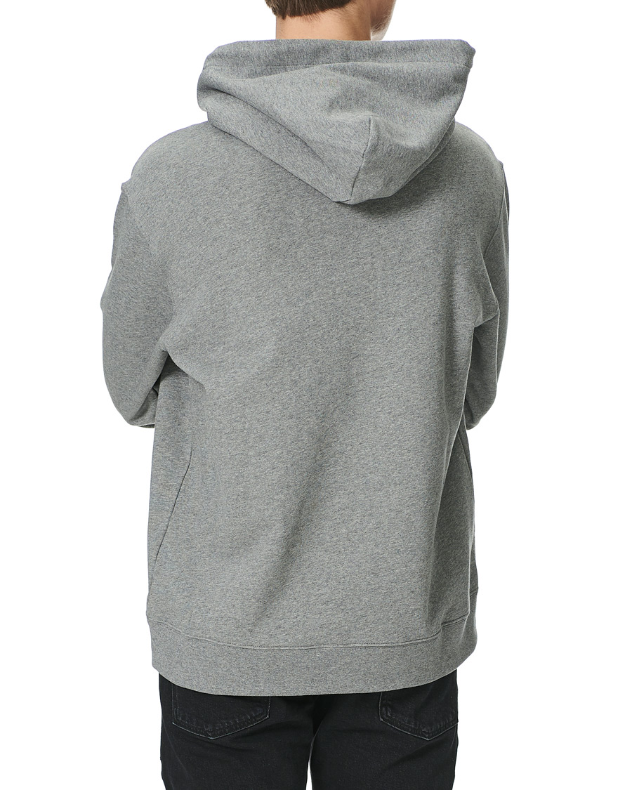 Hombres | Jerséis y prendas de punto | J.Lindeberg | Tony Patch Hoodie Mid Grey Melange