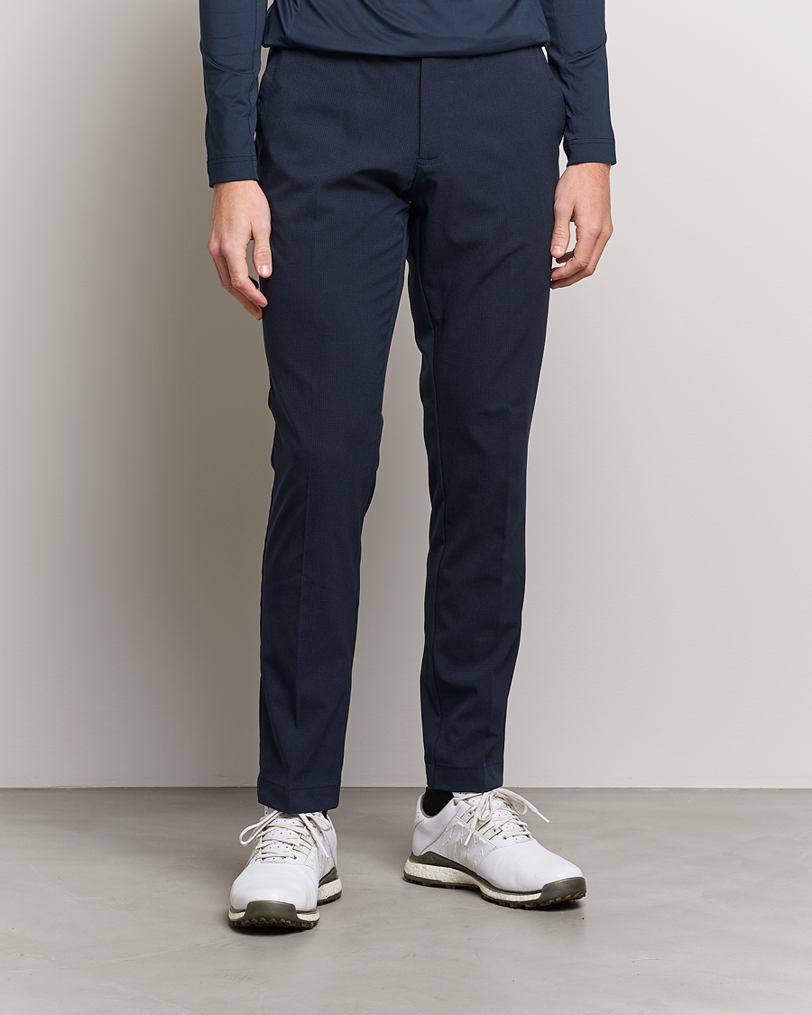 Hombres | Pantalones | J.Lindeberg | Vent Golf Pants JL Navy