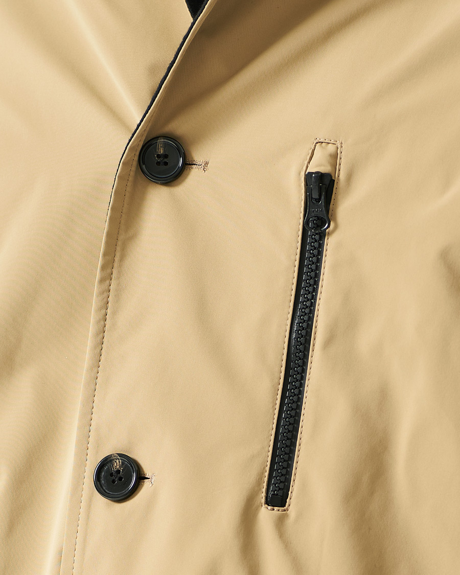 Hombres | Abrigos y chaquetas | J.Lindeberg | Herbert Reversible Mac Coat Batique Khaki