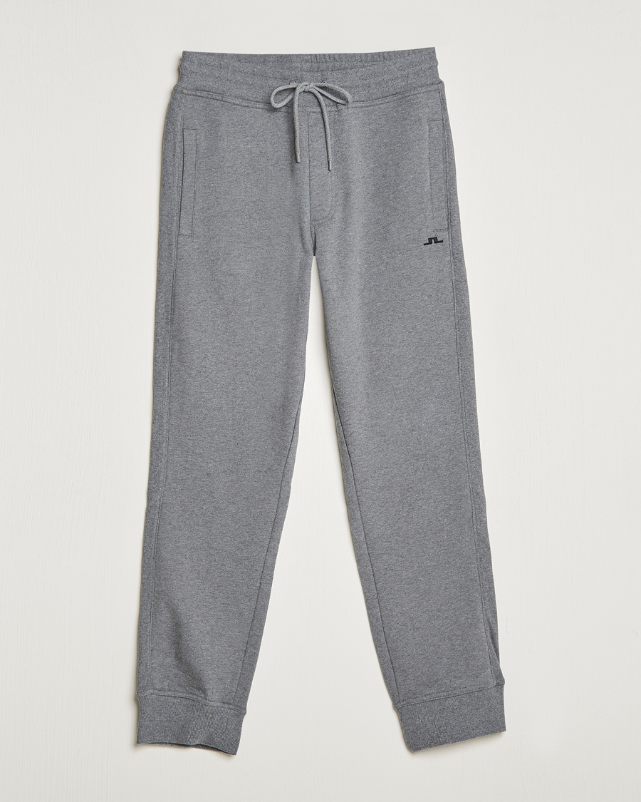 Hombres | Pantalones | J.Lindeberg | Cal Sweat Pant Grey Melange