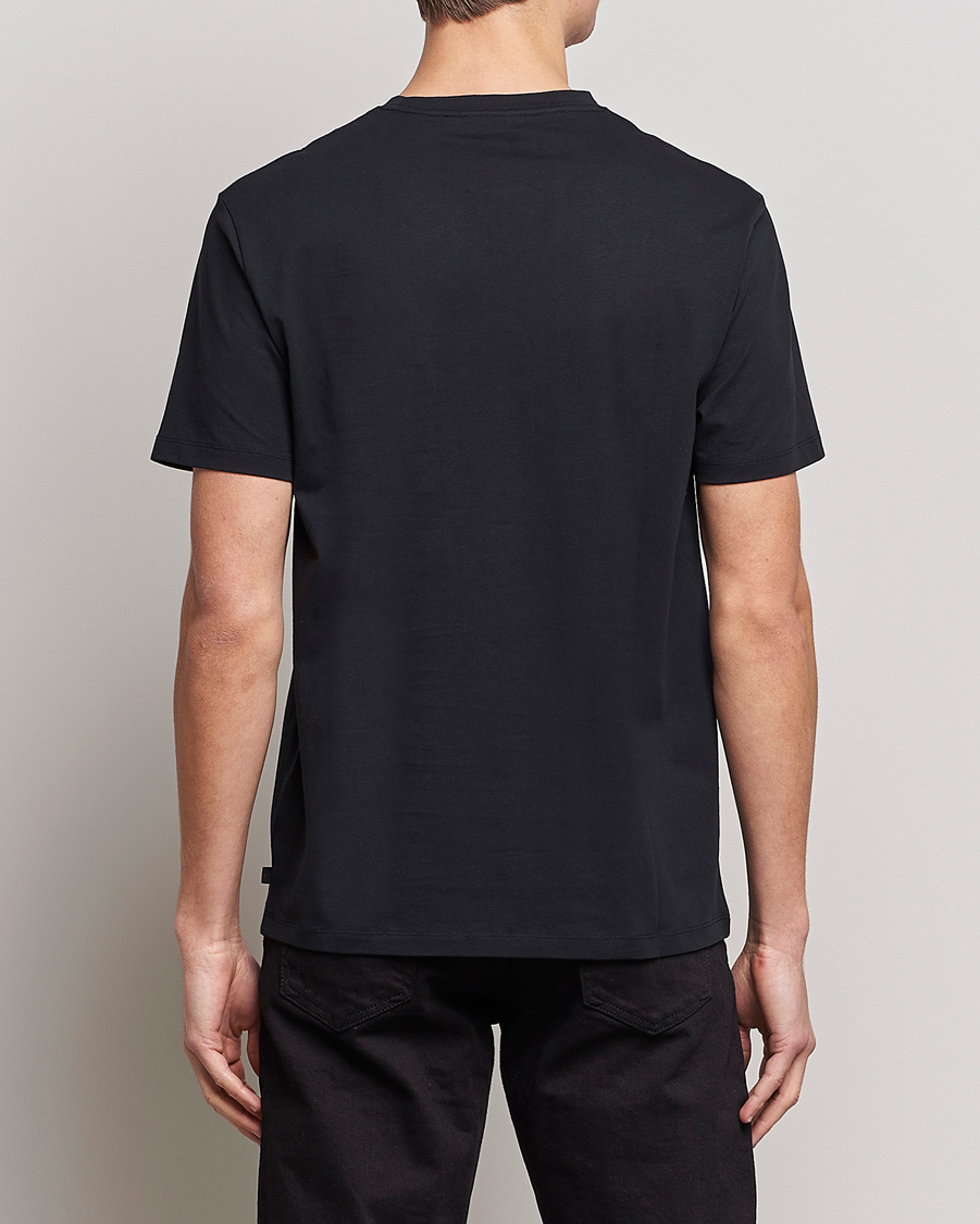 Hombres | Camisetas | J.Lindeberg | Sid Cotton Crew Neck Tee Black