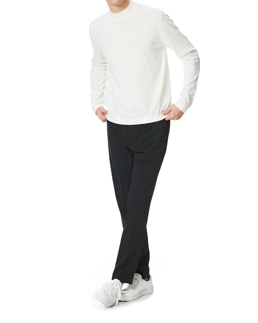 Hombres | Jerséis y prendas de punto | Tiger of Sweden | Tern Knitted Sweater Pure White