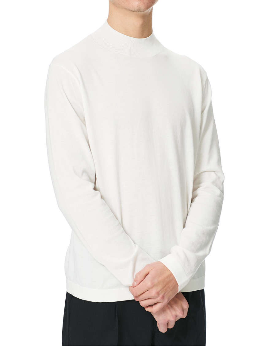 Hombres | Jerséis y prendas de punto | Tiger of Sweden | Tern Knitted Sweater Pure White