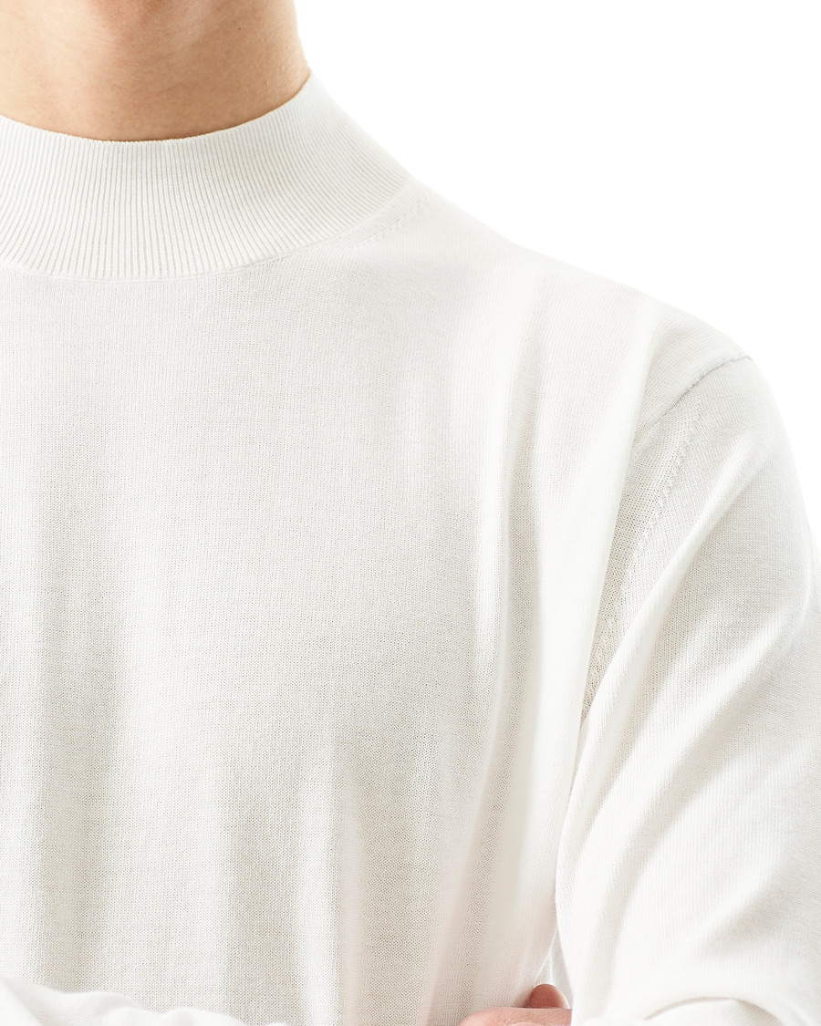 Hombres | Jerséis y prendas de punto | Tiger of Sweden | Tern Knitted Sweater Pure White