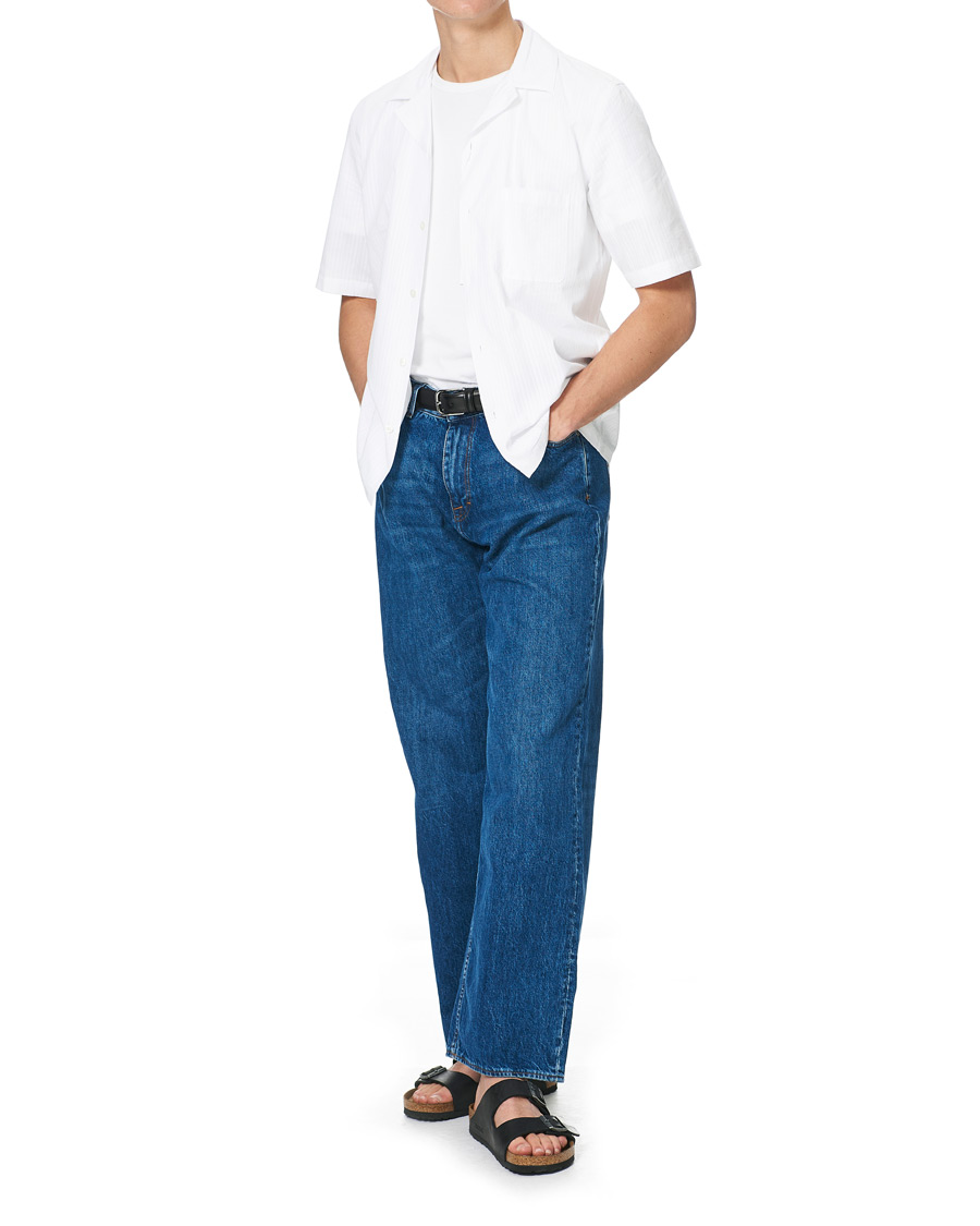 Hombres | Vaqueros | Tiger of Sweden | Tille Cotton Jeans Royal Blue