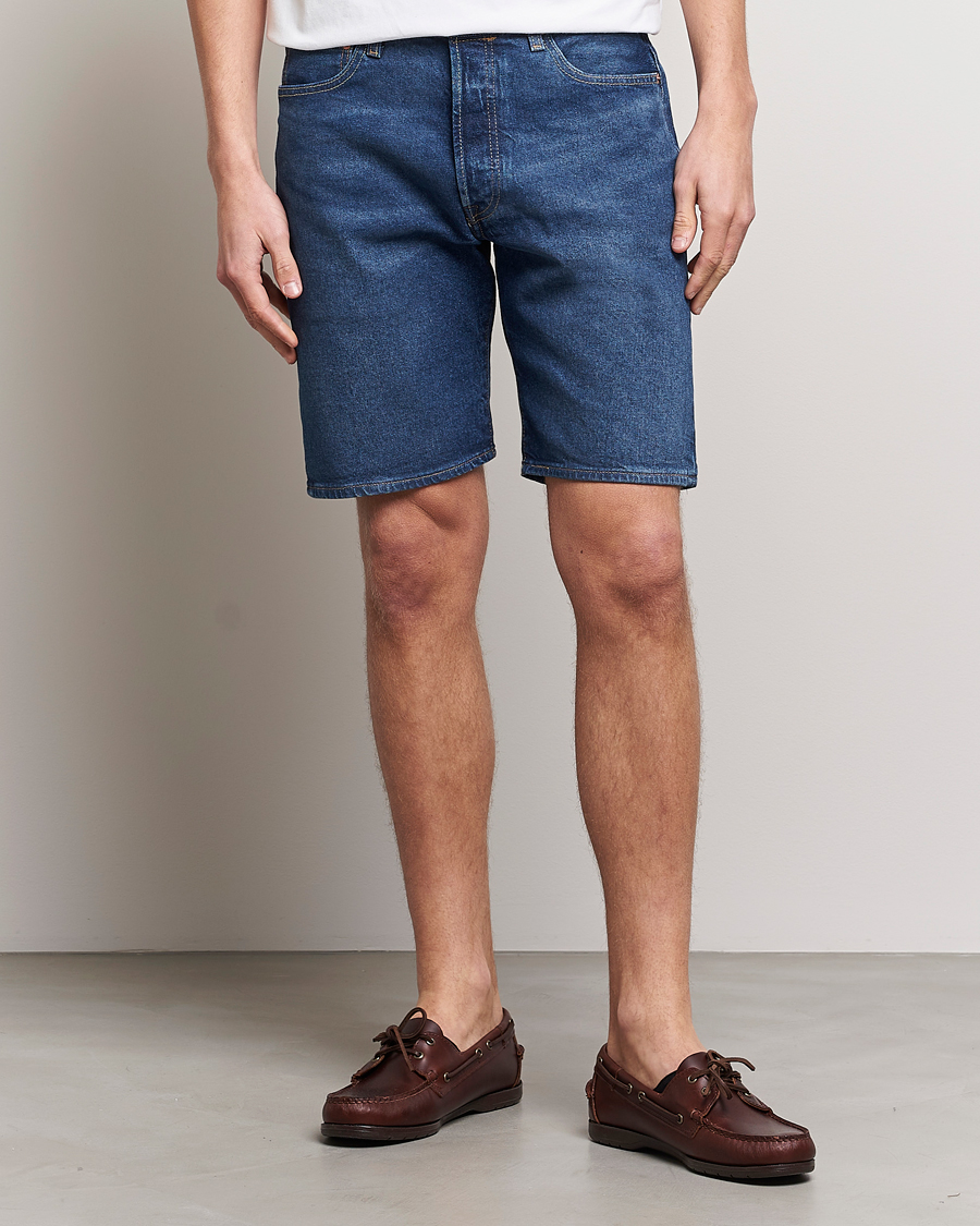 Hombres | Pantalones cortos | Levi's | 501 Original Denim Shorts Blue Eyes Break