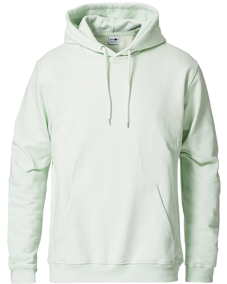 Hombres | Jerséis y prendas de punto | NN07 | Barrow Hoodie Pastel Green