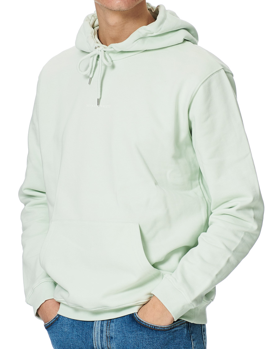 Hombres | Jerséis y prendas de punto | NN07 | Barrow Hoodie Pastel Green
