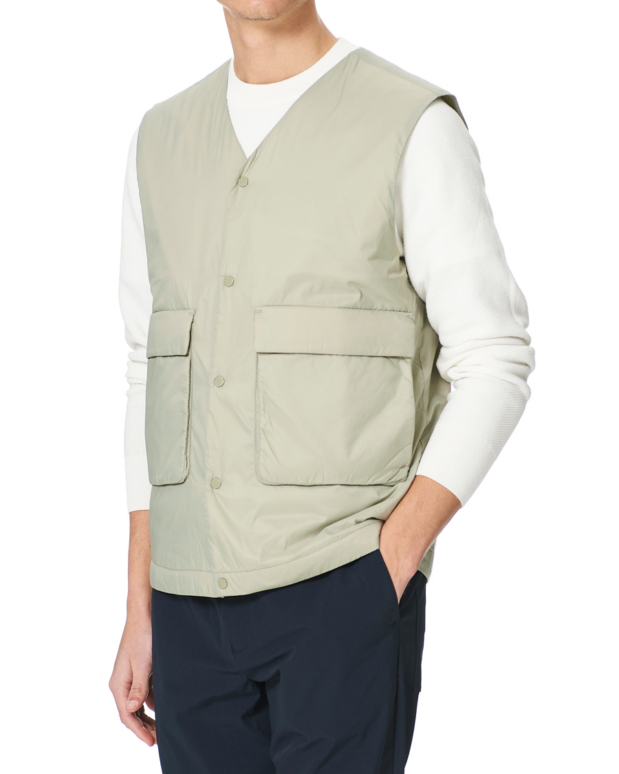 Hombres | Abrigos y chaquetas | NN07 | Barney Vest Oil Green