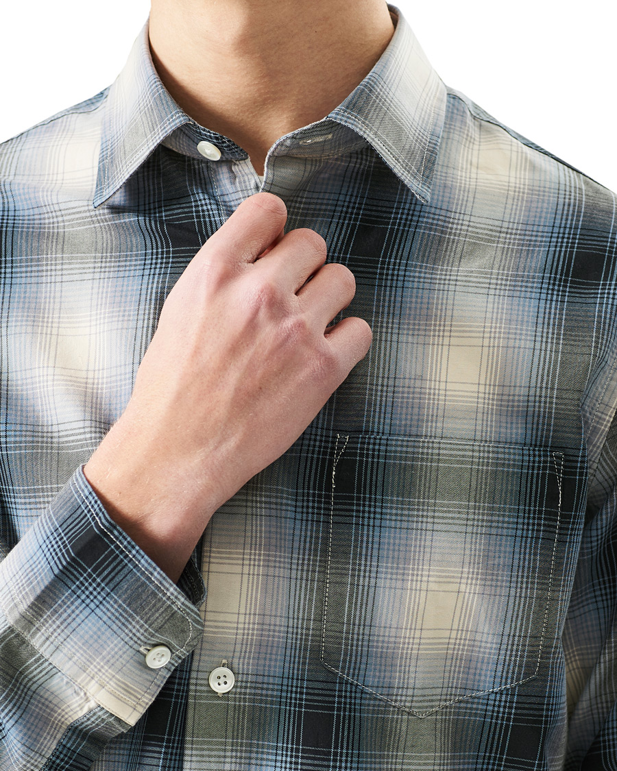 Hombres | Camisas | NN07 | Errico Checked Shirt Blue/White