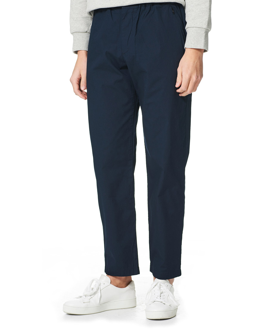Hombres | Pantalones | NN07 | Valentin Ripstop Pants Navy