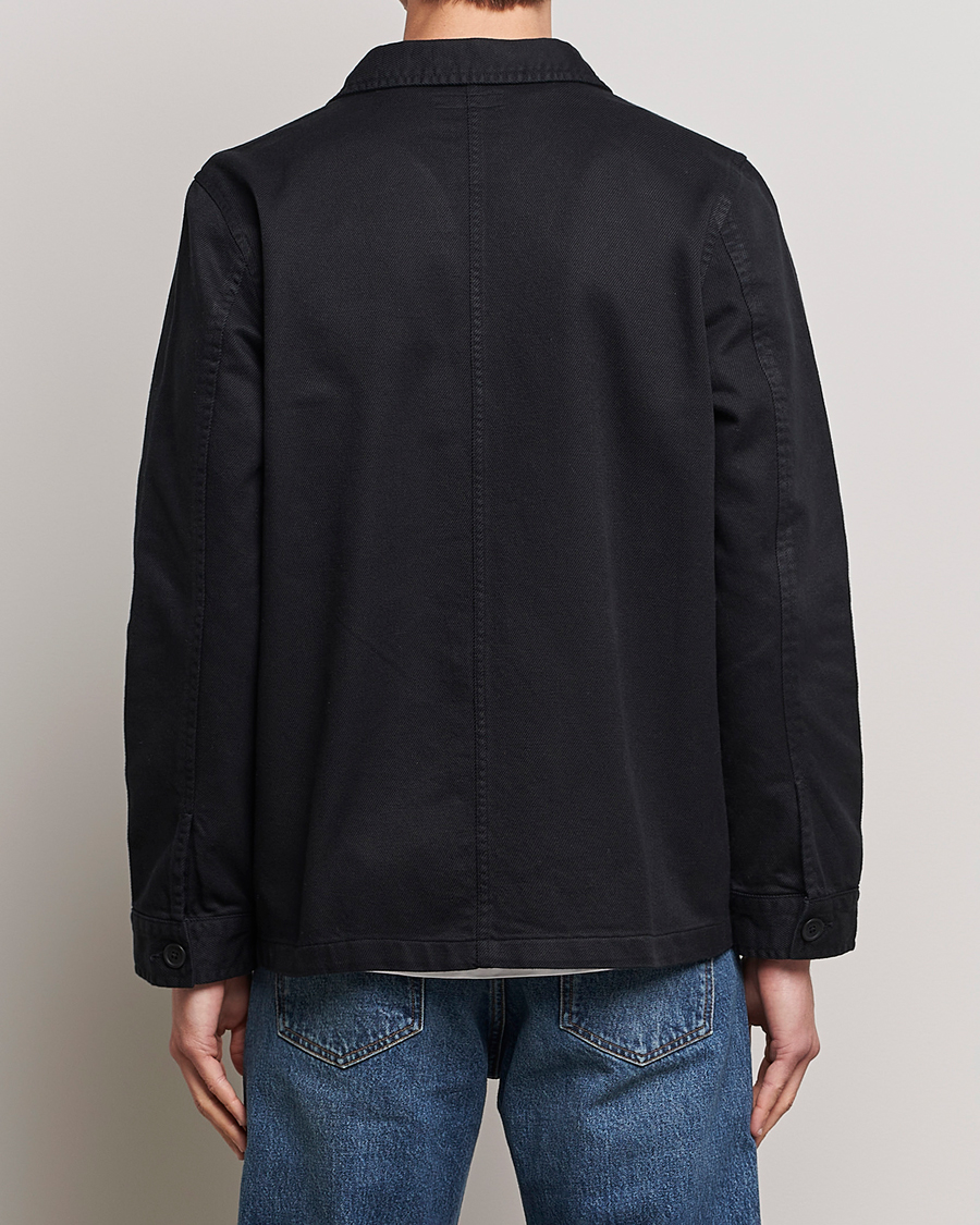 Hombres | Camisas | Nudie Jeans | Barney Worker Overshirt Black