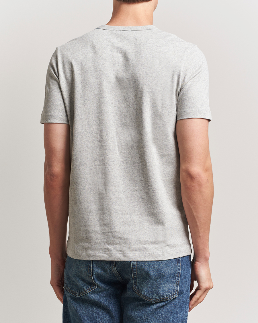Hombres | Camisetas | A Day's March | Heavyweight T-Shirt Grey Melange