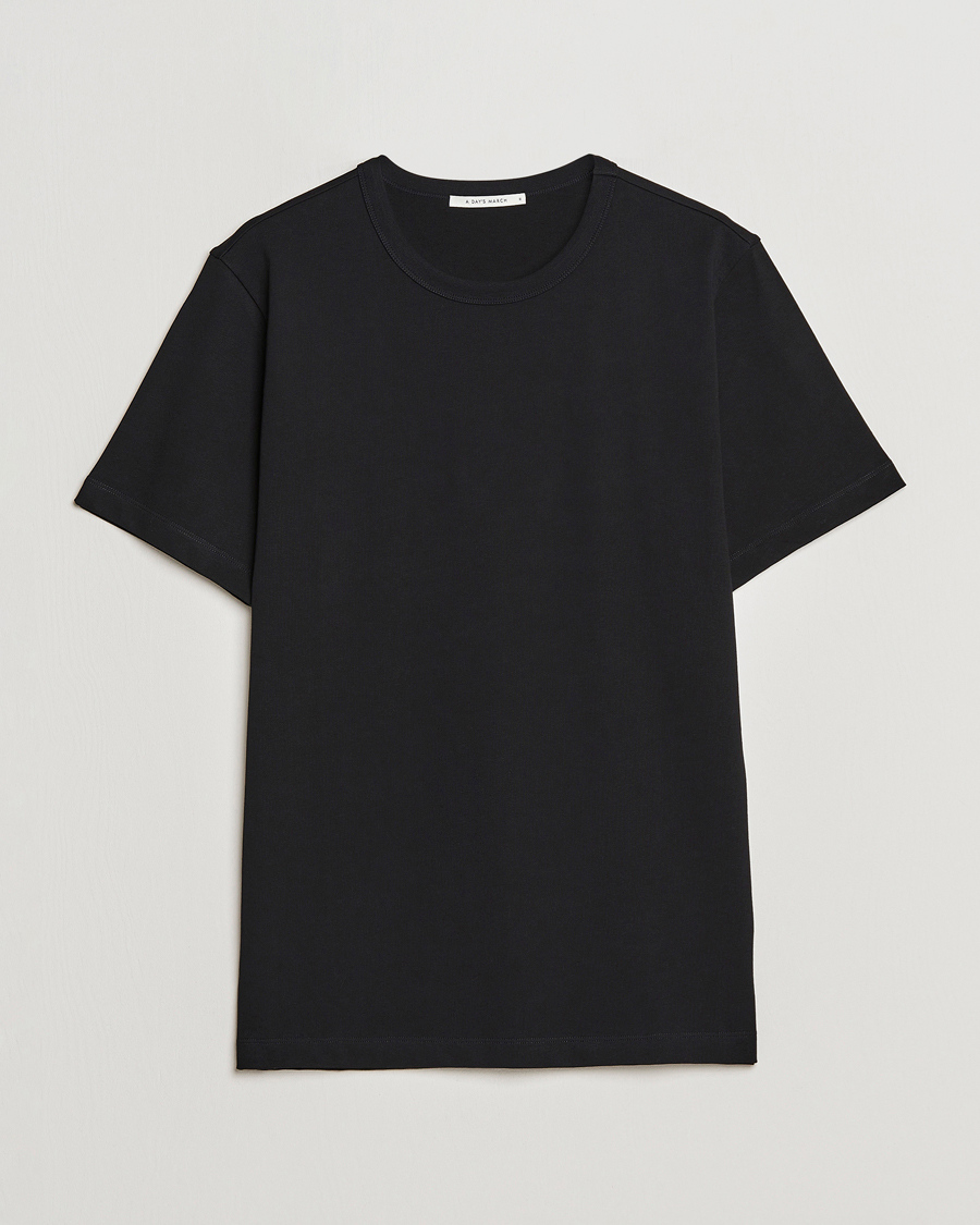 Hombres | Camisetas | A Day's March | Heavyweight T-Shirt Black