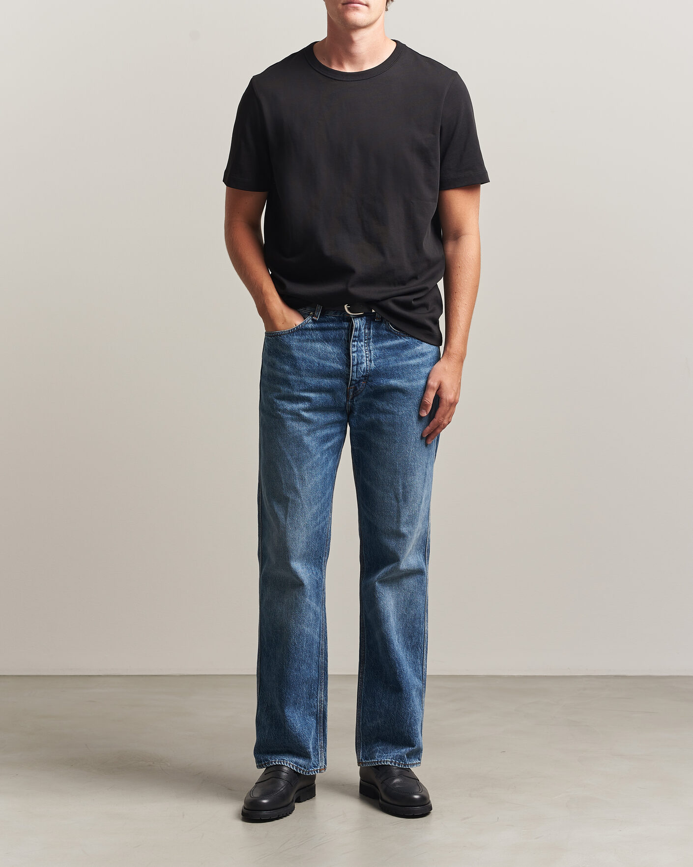 Hombres | Camisetas | A Day's March | Heavyweight T-Shirt Black