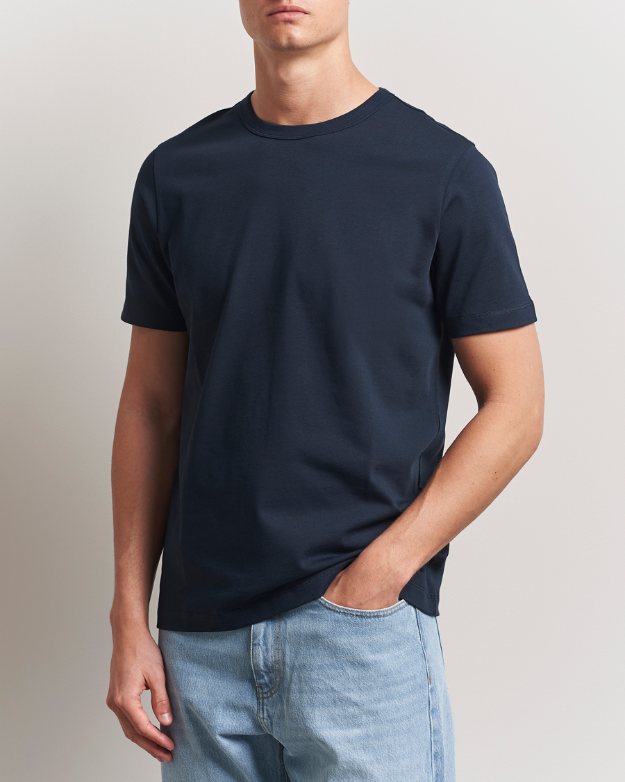 Hombres | Camisetas | A Day's March | Heavyweight T-Shirt Navy