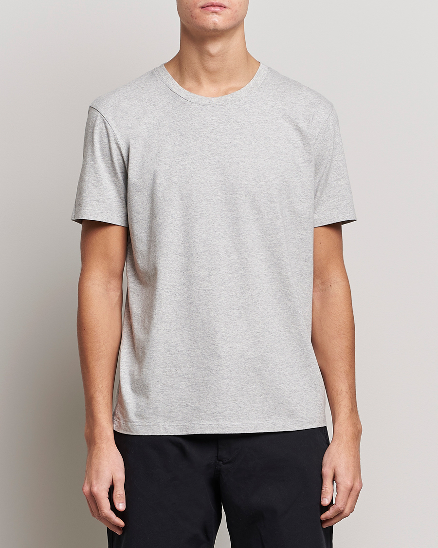 Hombres | Camisetas | A Day's March | Classic Fit Tee Grey Melange