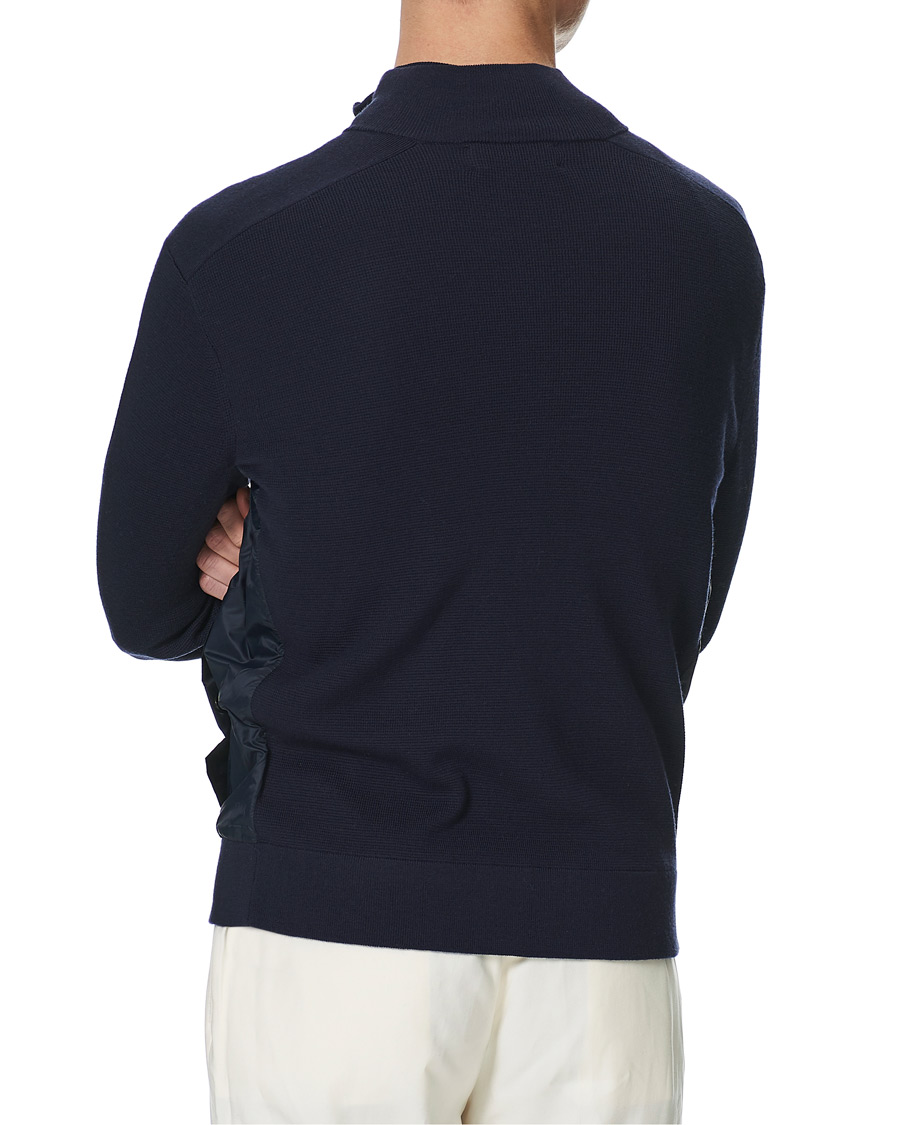 Hombres | Jerséis y prendas de punto | Ralph Lauren Purple Label | Hybrid Zip Sweater Classic Navy