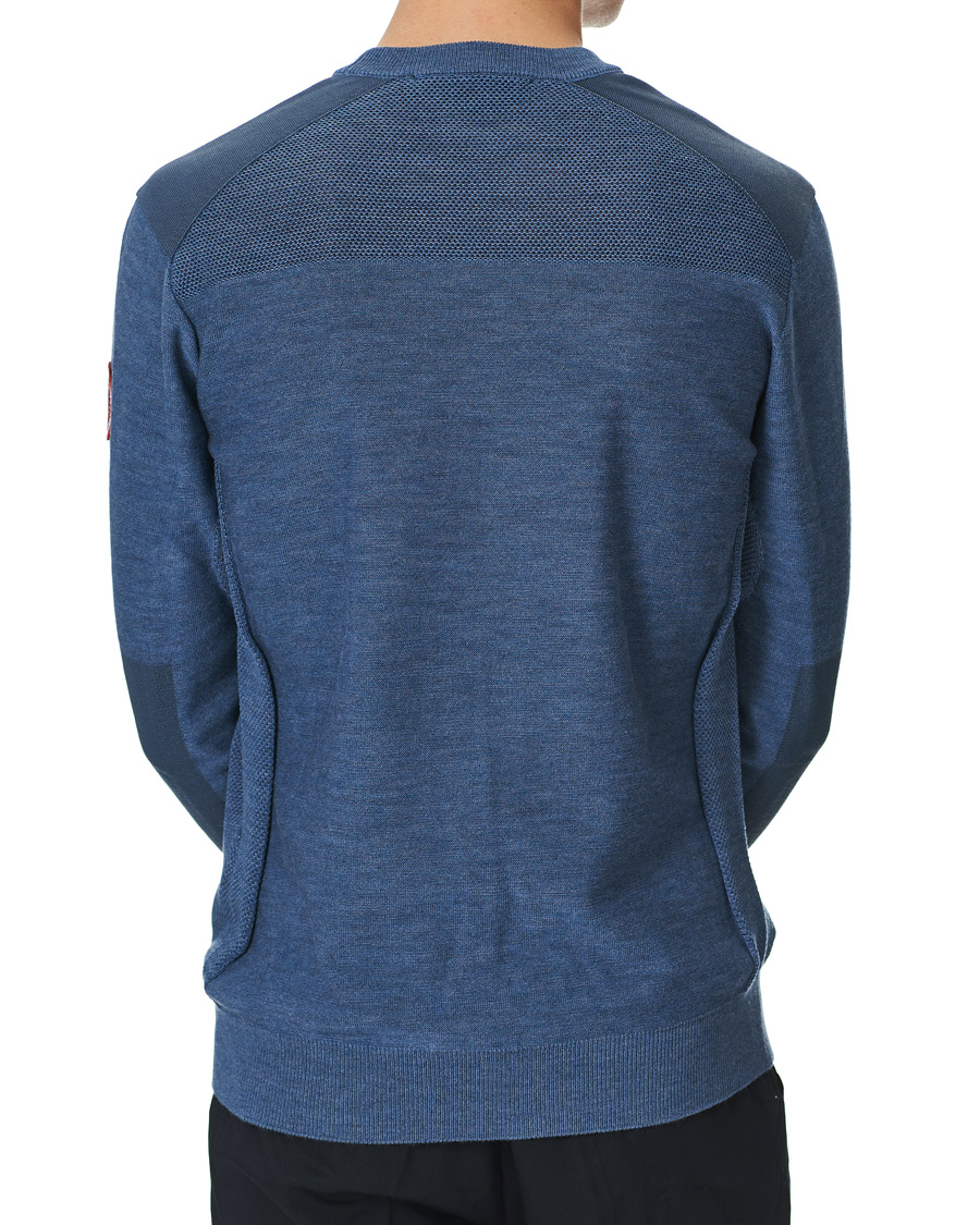 Hombres | Jerséis y prendas de punto | Canada Goose | Dartmouth Crew Neck Sweater Ozone Blue Heather
