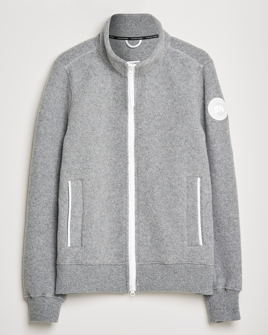 Hombres | Jerséis y prendas de punto | Canada Goose | Lawson Fleece Full Zip Greige