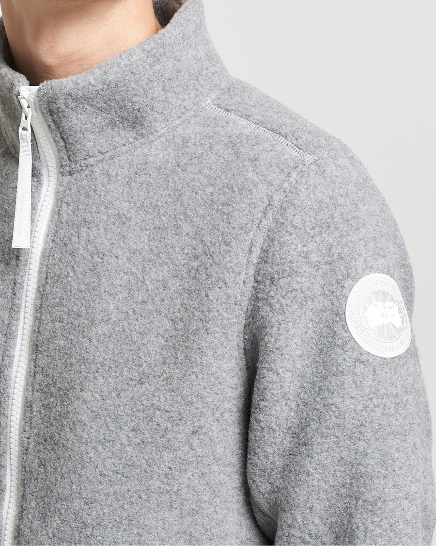 Hombres | Jerséis y prendas de punto | Canada Goose | Lawson Fleece Full Zip Greige