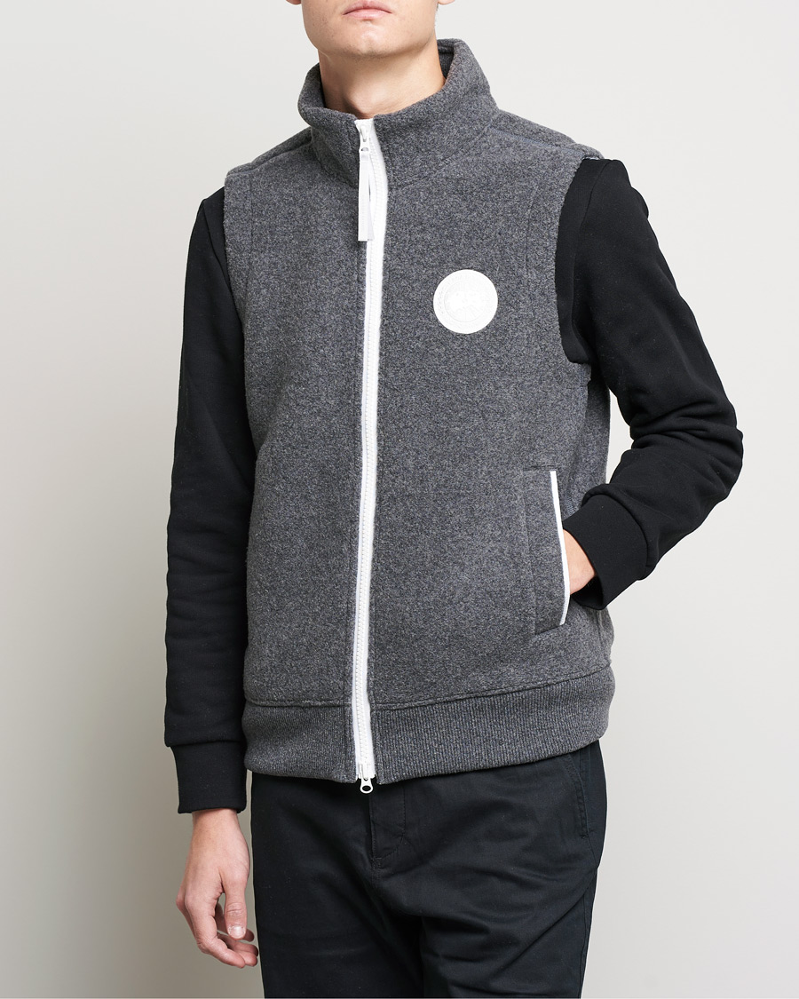 Hombres | Abrigos y chaquetas | Canada Goose | Mersey Fleece Vest Quarry Grey