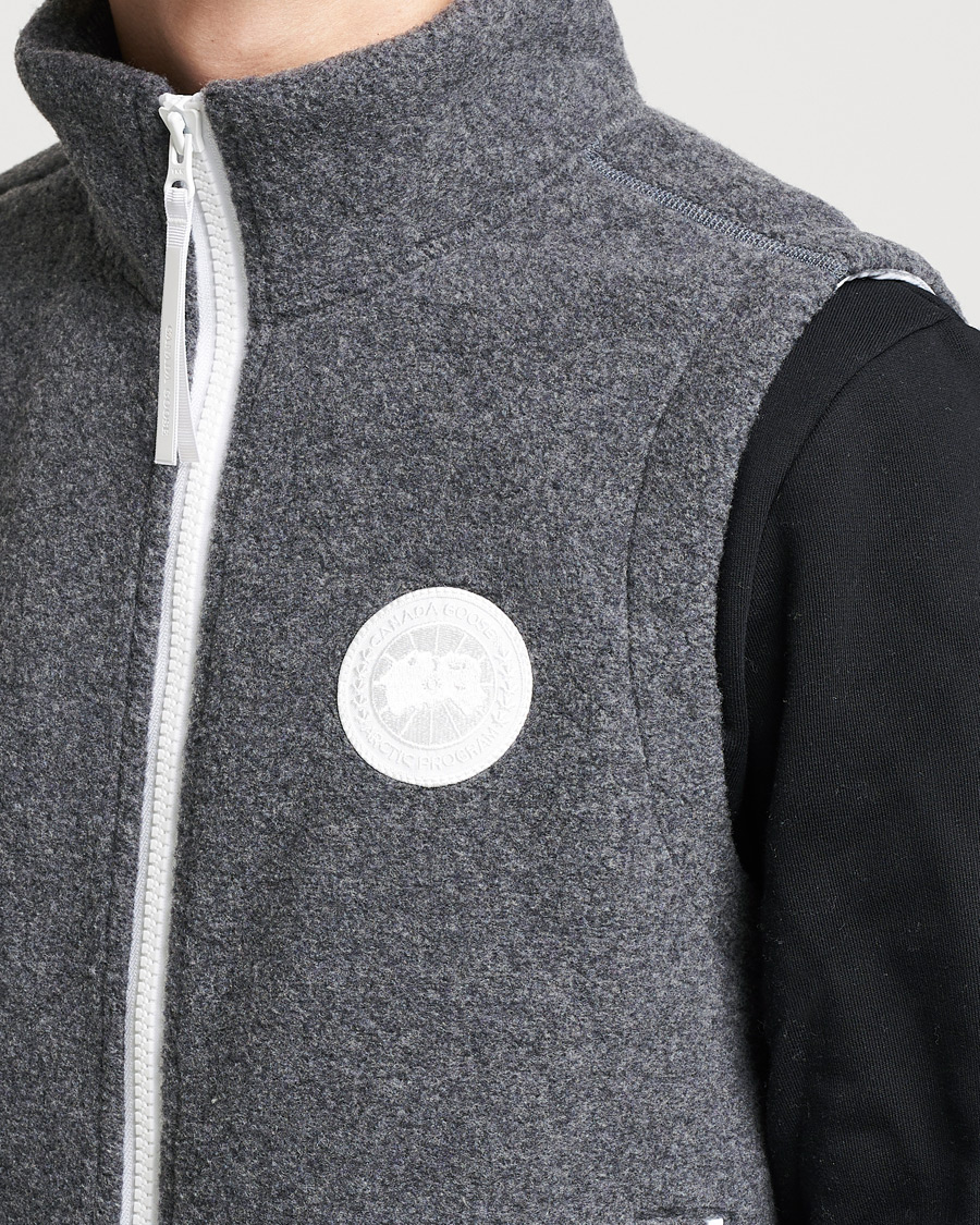 Hombres | Abrigos y chaquetas | Canada Goose | Mersey Fleece Vest Quarry Grey