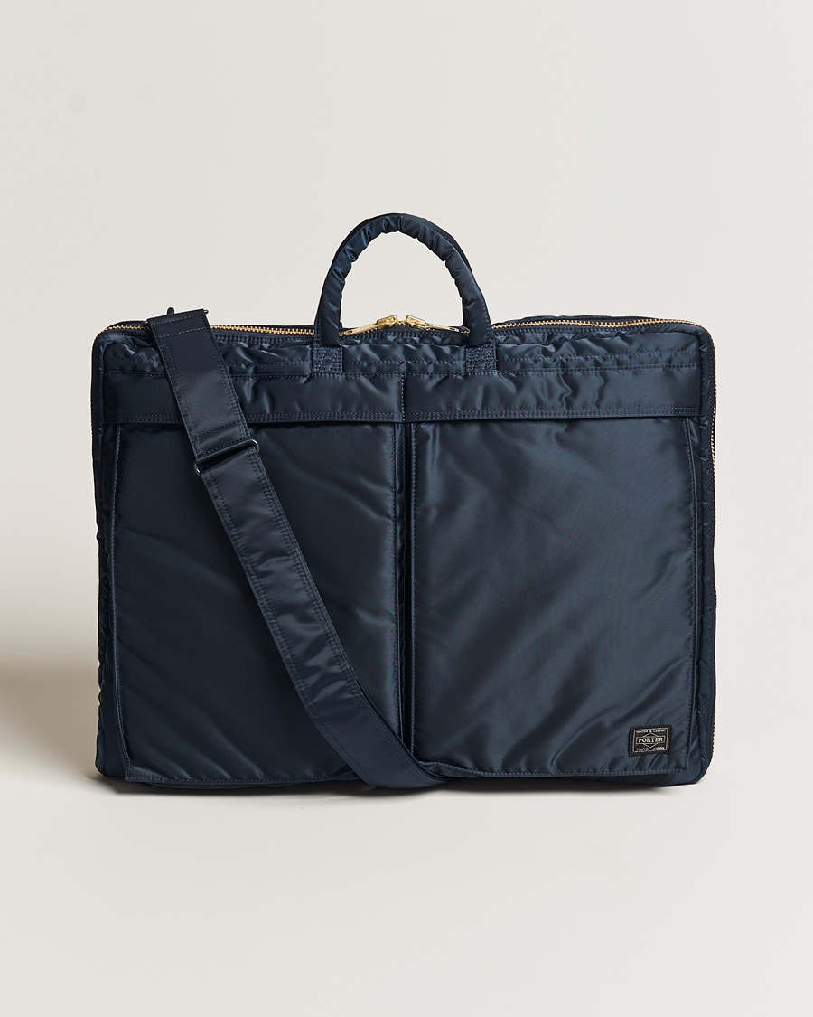 Hombres | Porter-Yoshida & Co. Tanker Garment Bag Iron Blue | Porter-Yoshida & Co. | Tanker Garment Bag Iron Blue