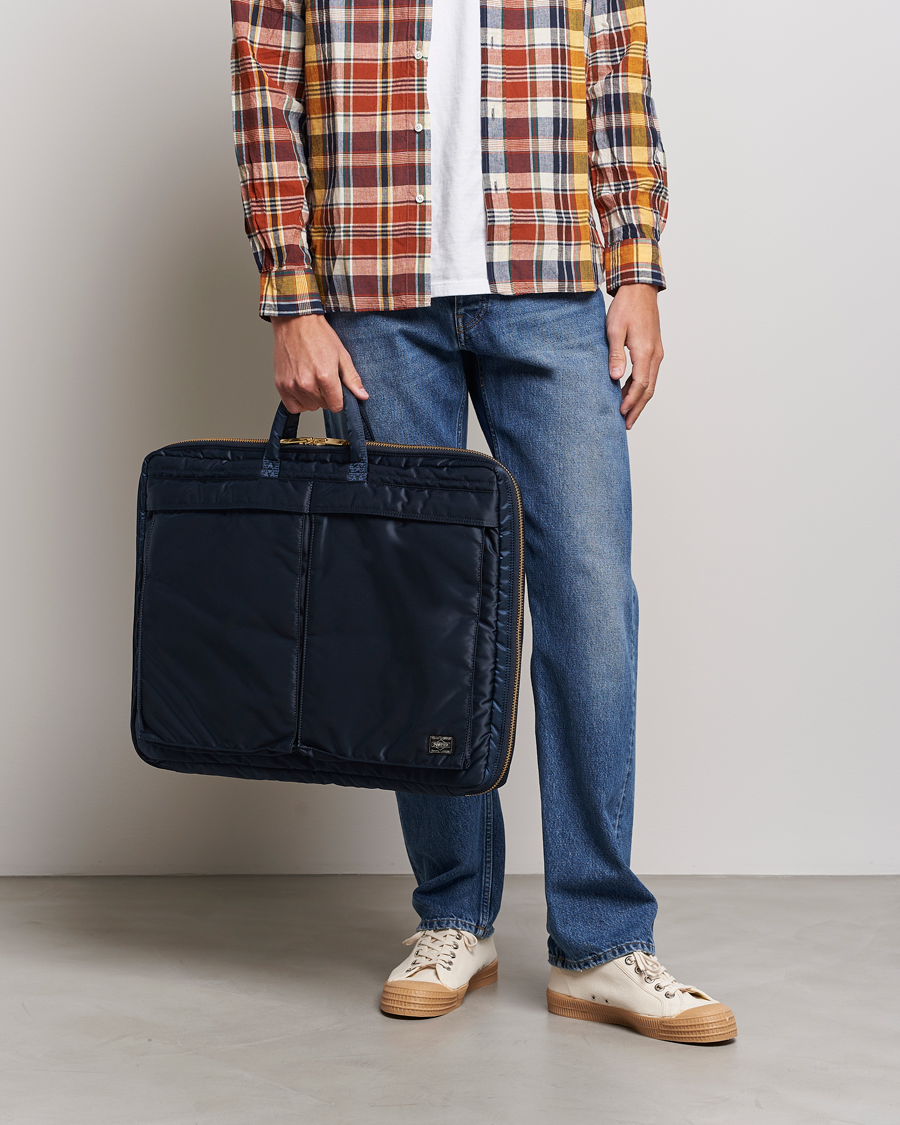 Hombres | Departamentos | Porter-Yoshida & Co. | Tanker Garment Bag Iron Blue