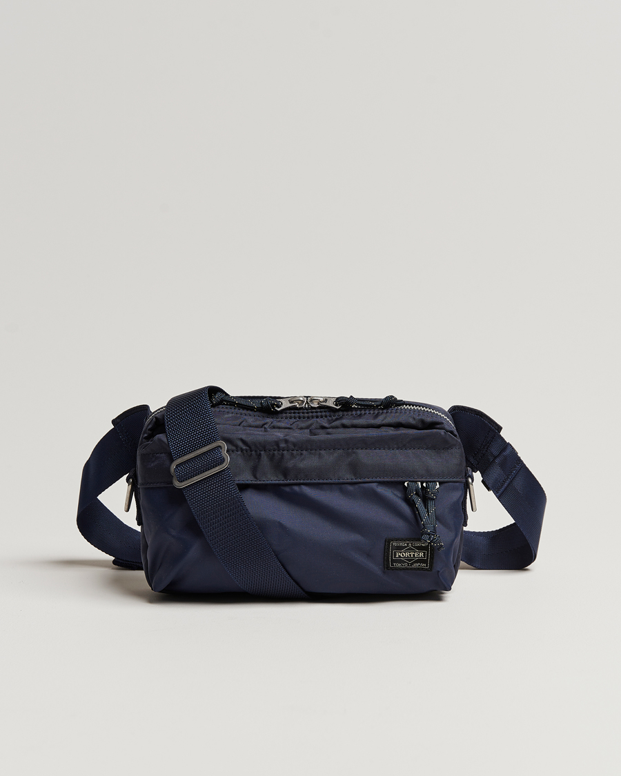 Hombres | Bolsos | Porter-Yoshida & Co. | Force Waist Bag Navy Blue