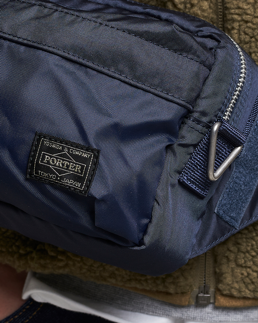 Hombres | Bolsos | Porter-Yoshida & Co. | Force Waist Bag Navy Blue
