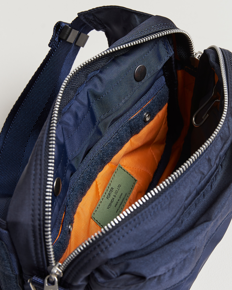 Hombres | Bolsos | Porter-Yoshida & Co. | Force Waist Bag Navy Blue